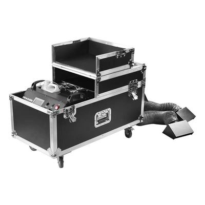 DMX512 Machine de brouillard de scène télécommande 3000w 2 tubes Machine de brouillard sur scène