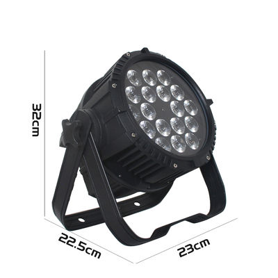 RGBW Lumière de lavage de tête mobile 19*15w Focalisation mécanique LED Zoom Light