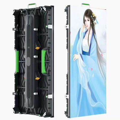 Écran LED de location intérieur de 500x1000 mm 3840hz Maintenance magnétique par liaison dure