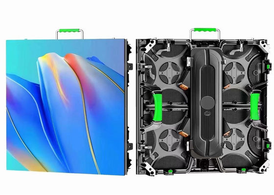 Écran à LED intérieur de 500x500 mm, courbe de l'écran reliant le lien dur