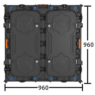 960*960 Affichage LED HD intérieur 1920hz Écran LED P4 à liaison dure