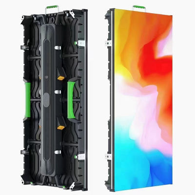 Écran LED imperméable à l'eau de 500 x 1000 mm P4.81 Écran d'affichage LED reliant les courbes