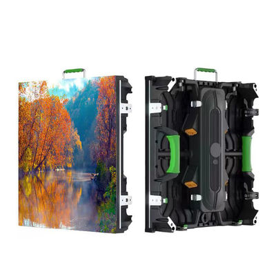 1920hz P2.604 500x500mm Écran LED de location intérieur 90 degrés