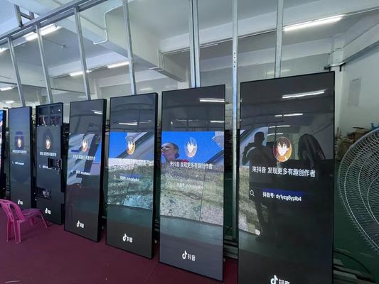 Écran d'affichage LED en aluminium, fer et acier 960*1920 Écran LED P2.5 Intérieur 3840hz IP56