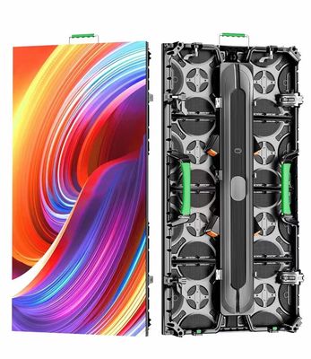 P2.976 500*1000 Écran de location intérieur Armoire en aluminium IP56 3840hz Écran LED de scène